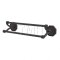 Emtek 27081 Tuscany Bronze Double Towel Bar with #15 Rosettes (FB)