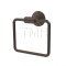 Emtek 2901 Transitional Brass Towel Ring with Brass Modern Rosette (US10B)