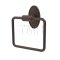 Emtek 2901 Transitional Brass Towel Ring with Brass Oval Rosette (US10B)