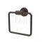 Emtek 2901 Transitional Brass Towel Ring with Brass Watford Rosette (US10B)