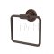 Emtek 2901 Transitional Brass Towel Ring with Regular Rosette (US10B)