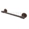 Emtek 29025 Transitional Brass Towel Bar with Regular Rosette (US10B)