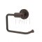 Emtek 2904 Transitional Brass Paper Holder Bar Style with Brass Disk Rosette (US10B)