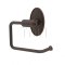 Emtek 2904 Transitional Brass Paper Holder Bar Style with Brass Oval Rosette (US10B)