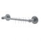 Emtek S7040 Stainless Steel Towel Bar with Disk Stainless Steel Rosette 12"