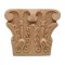 Hafele Wooden Ornament, Acanthus Collection, 4-1/2" X 5-1/8", Beech finish