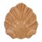 Hafele Wooden Onlay, Shell 2-1/2" X 2-3/4" (W X H), Cherry finish