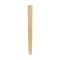 Hafele Wooden Leg, 34-1/2" X 2" X 2" (H X W X D), Maple finish
