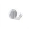 Ives Wall Hook for Wardrobe in Satin Chrome Finish