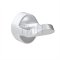 Ives Wall Hook, Century Wardrobe Hook in Satin Chrome Finish