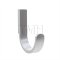Ives Orbit Wall Hook for Wardrobe in Satin Chrome Finish
