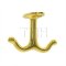 Ives 580 Ceiling Hook in Polished Brass Finish (US3)