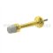 Ives 64 Base Door Stop in Polished Brass Finish (US3)