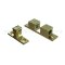 Ives CL22 Ball Catch, Three-Way Catch with Plate Type Strike, Satin Brass (US4) Finished