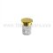 Ives DP1 Dust Proof Strike - Round Face Plate, Polished Brass (US3) Finished