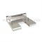 Ives MB3F Fire Rated Mounting Bracket for Coordinators, 6-7/8" Jamb Depth, 3-3/8" Stop Width, Aluminum Painted (689) Finished