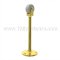 Ives RB472 Roller Bumper- Polished Brass