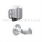 Ives WS45 Wall Stop- Satin Aluminum