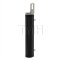 Locinox Gate Closer Rhino, Aesthetical 180° Gate Closer With Direct Connection To The Hinge, Black Finish