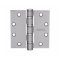 McKinney MacPro Hinge Ball Bearing, 5 Knuckle, Heavy Weight, Full Mortised Satin Chrome (US26D) Finished