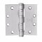 McKinney Standard Hinge Ball Bearing, 5 knuckles, Heavy Weight, Full Mortised Satin Chrome (US26D) Finished