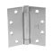 McKinney Standard Spring Hinge Ball Bearing, Full Mortised Satin Chrome (US26D) Finished