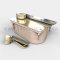 Norton 27 Series, Floor Door Closer, Single Acting, Heavy Duty, 3/4" Offset, Non-hold Open, Bright Brass Finish