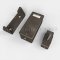 Rixson 972H Electromagnetic Door Holder, Swinging Door, Dark Satin Bronze, Equiv Finish