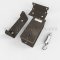 Rixson 972U Electromagnetic Door Holder, Sliding Door, Dark Satin Bronze, Equiv Finish