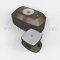 Rixson 996M Electromagnetic Door Holder, Wall Mounted, Adjustable Armature, Surface Wiring, Dark Satin Bronze, Equiv Finish