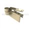 Norton 280, Door Closer Pivot, Offset Hung Top Pivot, 3/4" Offset, Bright Brass Finish