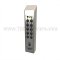Securitron DK-26 Digital Keypad System, Keypad Only, Satin Stainless Finish