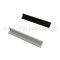 Securitron HEB Header Extension Brackets For Magnalock Electronic Lock, 1” x 1” x 8” size, Black Anodized Finish