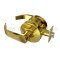 Accentra Door Handle 4601LN, Pacific Beach Lever, Bright Brass Finish