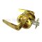 Accentra Door Handle 5304LN, Monroe Lever, Bright Brass Finish