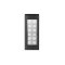 Locinox SLIMSTONE-2, Weather Resistant Keypad With 2 Integrated Relays, Black Finish