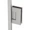 FHC Glendale Jamb Mounted Hinge for Shower Doors Kit 78" Height, Satin Nickel (US15) Finished