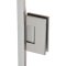 FHC Venice Jamb Mounted Hinge for Shower Doors Kit 78" Height, Satin Nickel (US15) Finished