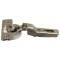 Hafele C1R6PE9 Concealed Hinge, Salice 100 Series, 105° Opening Angle, Dowel, Inset Overlay, Silentia, Nickel Plated