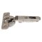 Hafele C1R6AE9 Concealed Hinge, Salice 100 Series, 105° Opening Angle, Dowel, Full Overlay, Silentia+, Nickel Plated