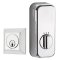 Emtek 8478 Quincy Brass Deadbolt, EMPowered Smart Lock, Single Cylinder, Oil Rubbed Bronze (US10B) Finish