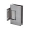 FHC Glendale Adjustable Square Wall Mount Hinge for Shower Doors, Satin Nickel (US15) Finished