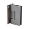 FHC Glendale Series Wall Mount Hinge for Shower Doors, Satin Nickel (US15) Finished