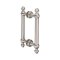 FHC Noble Series 8" Back-To-Back Shower Door Handles, Satin Nickel (US15) Finished