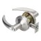 Schlage Omega Door Handle, Mechanical Door Locks, ND Series, Keyed, Double Cylinder Function, Vestibule Lock, Satin Chrome Plated Finish