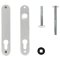 Anodized Aluminum; Silver Finish