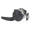 Schlage Athens Door Handle, Mechanical Door Locks, ND Series , Keyed, Double Cylinder Function, Vestibule Lock, Flat Black Finish