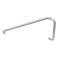 FHC 6" Pull Handle 16" Towel Bar Combo No Washers, Satin Nickel (US15) Finished