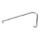 FHC 6" Pull Handle 18" Towel Bar Combo No Washers, Satin Nickel (US15) Finished