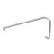 FHC 8" Pull 22" Towel Bar Combo With Metal Washers, Satin Nickel (US15) Finished